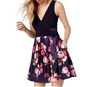 X by XScape Sleeveless V-Neck Cocktail Dress 12